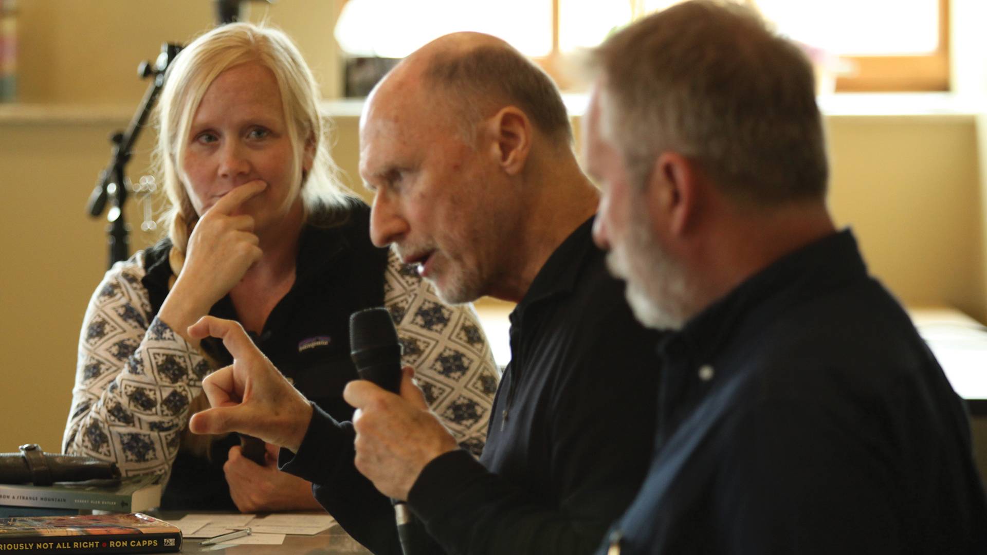 Walsh interviews Robert Olen Butler & Ron Capps.