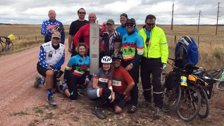 Eleven members of the Omaha PD at mile marker 17.
