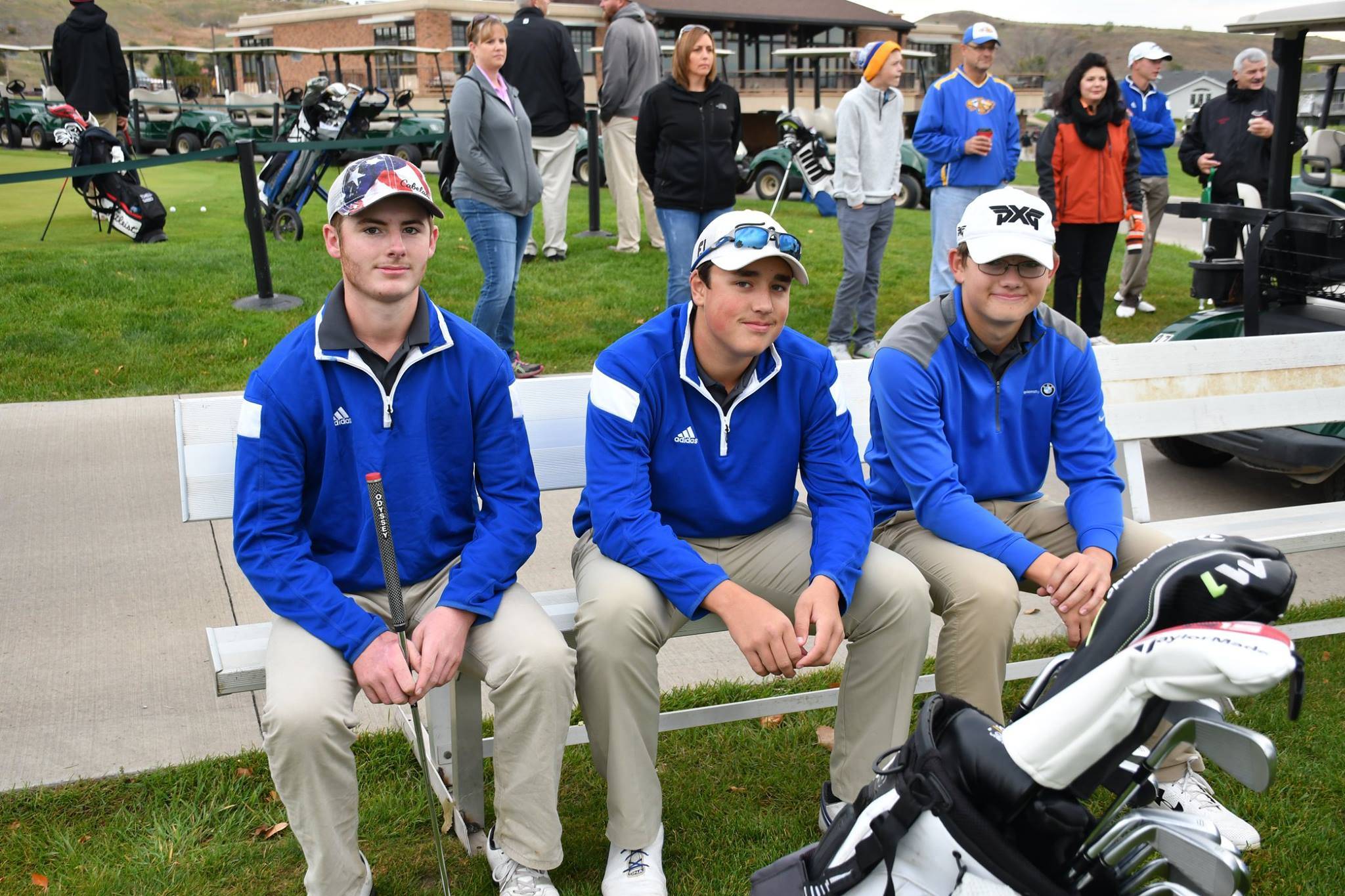 HS boys golf players