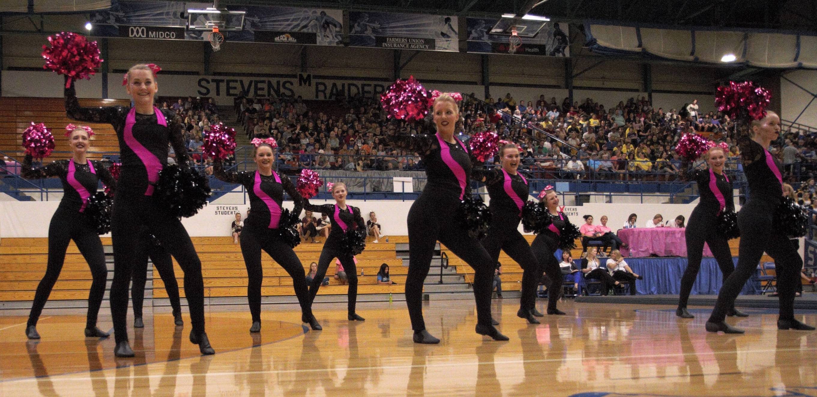 HS cheer team
