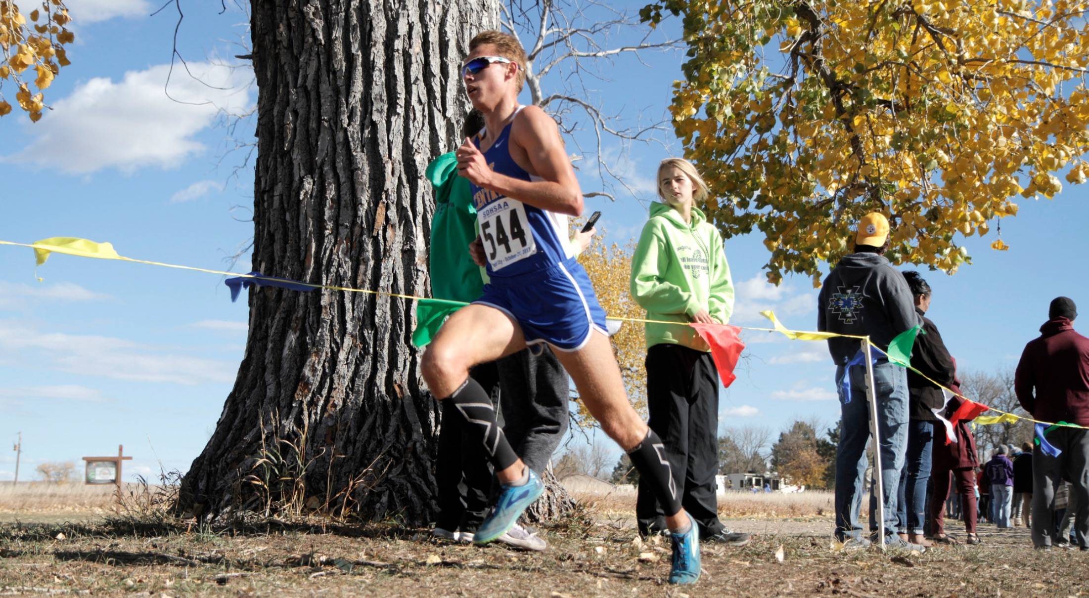 Photo of Derick Peters running