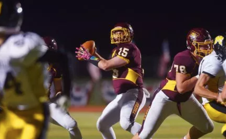 HS football player
