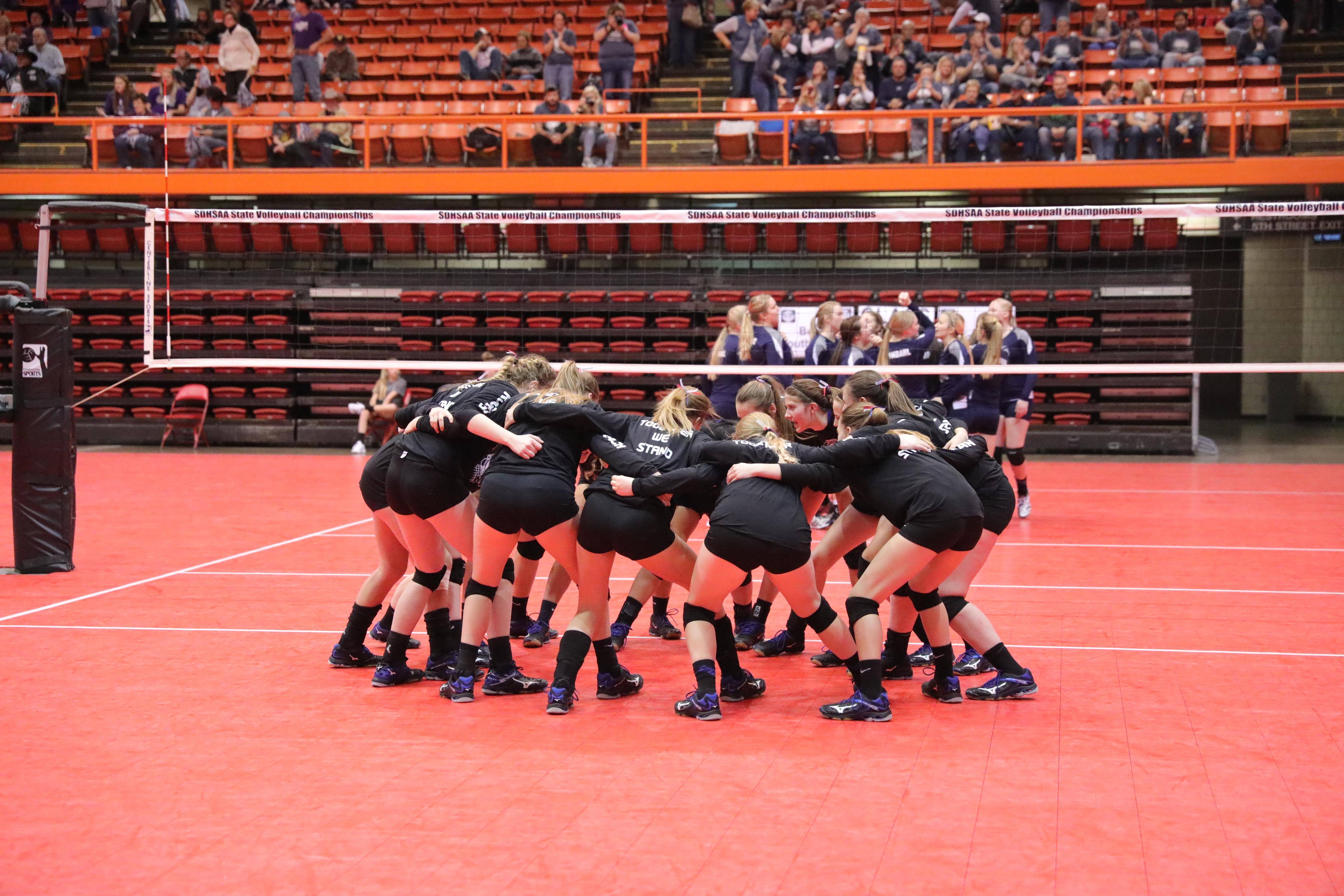 Volleyball players