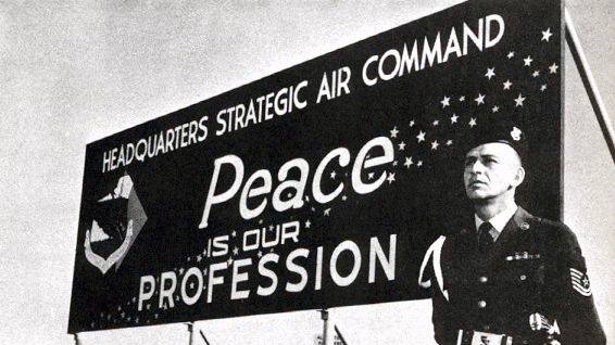 Billboard for Headquarters Strategic Air Command 