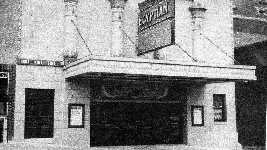 The Egyptian movie theater, Sioux Falls
