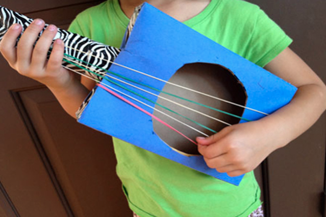 Homemade guitar