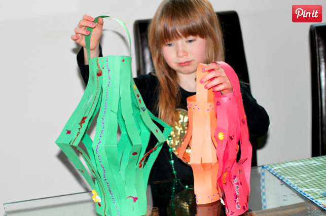 paper lanterns