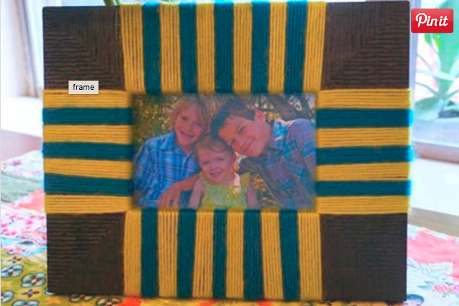 Wrapped Picture Frame