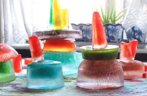 Ice towers