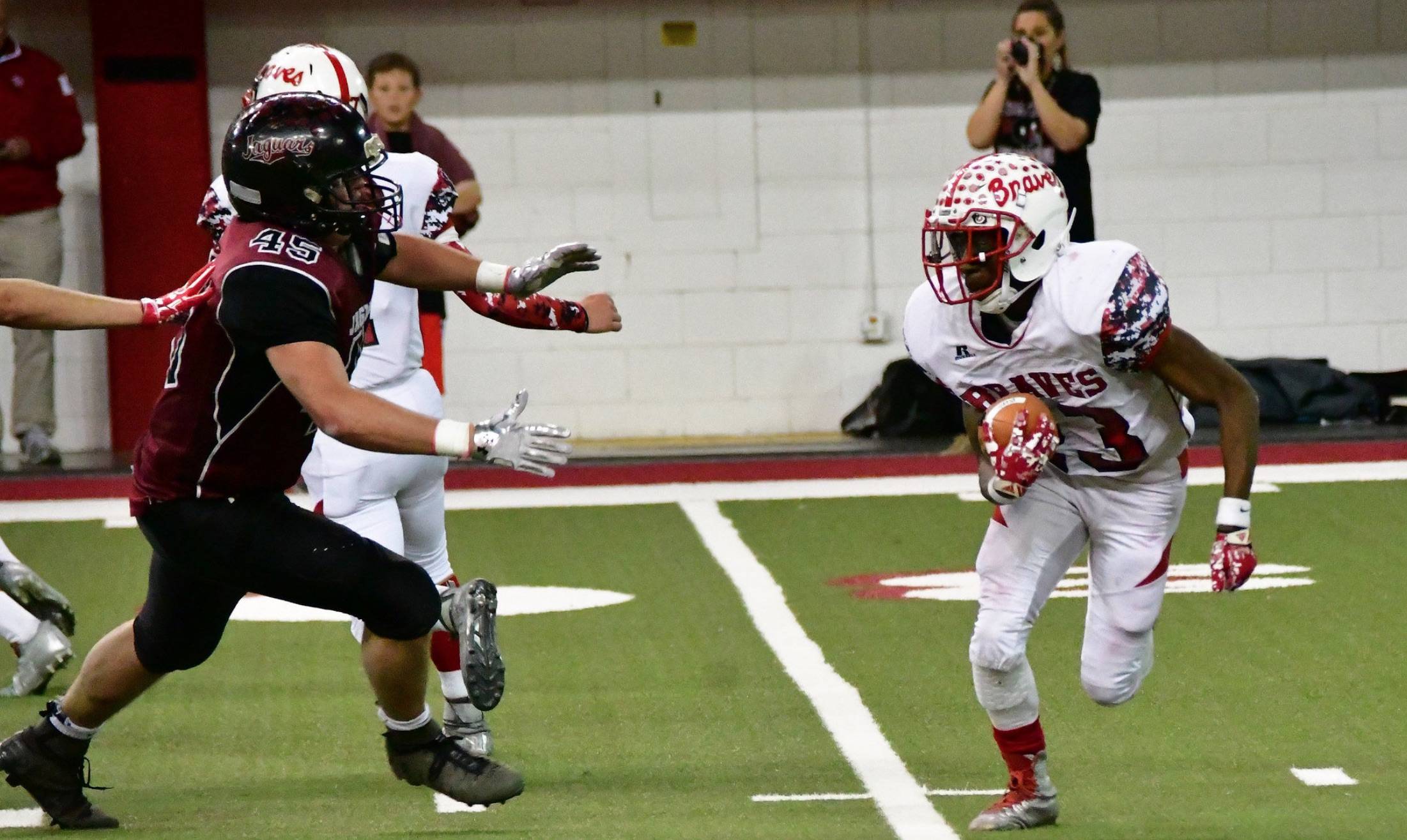 HS football players