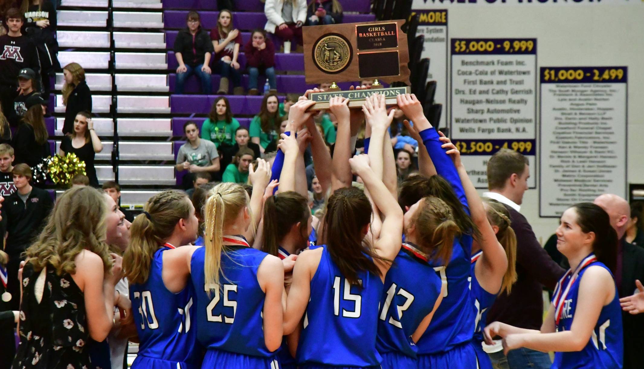 High school girls basketball team