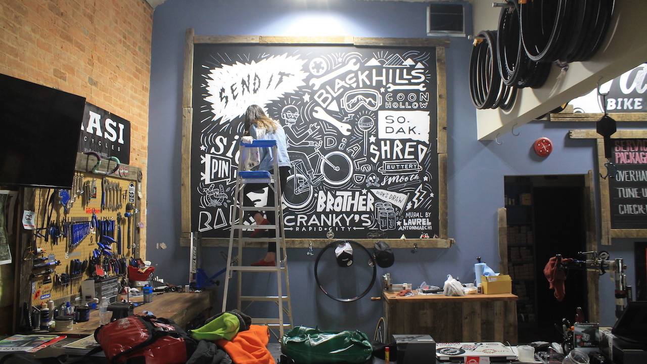 Chalkboard art
