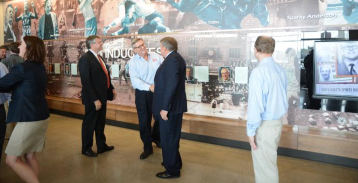 Photo inside the SD Sports Hall of Fame