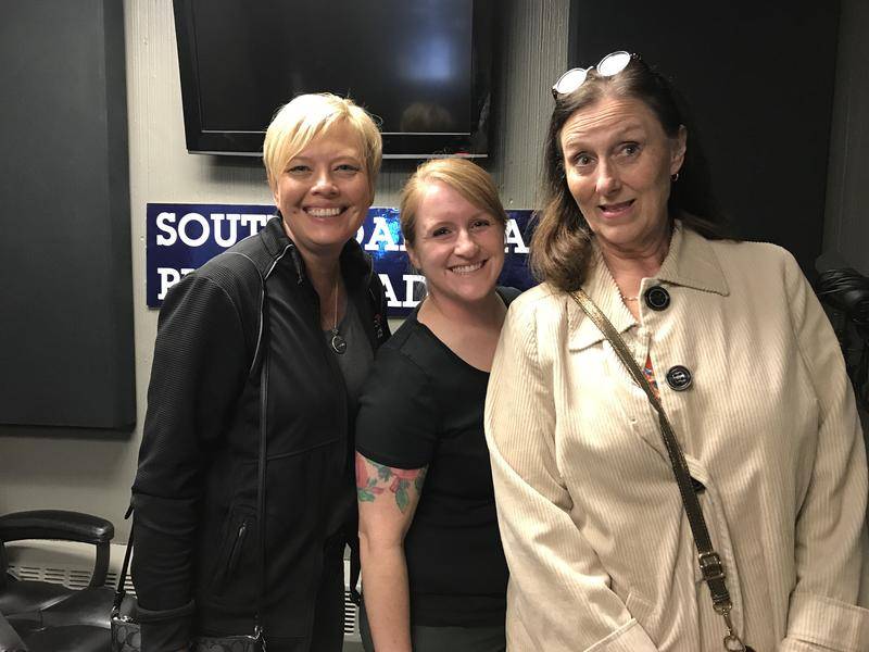 Rae Morlan, Rachel Winter and Sonja Miles