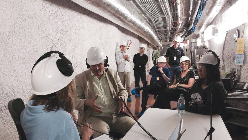 SDPB broadcasts live from SURF underground lab
