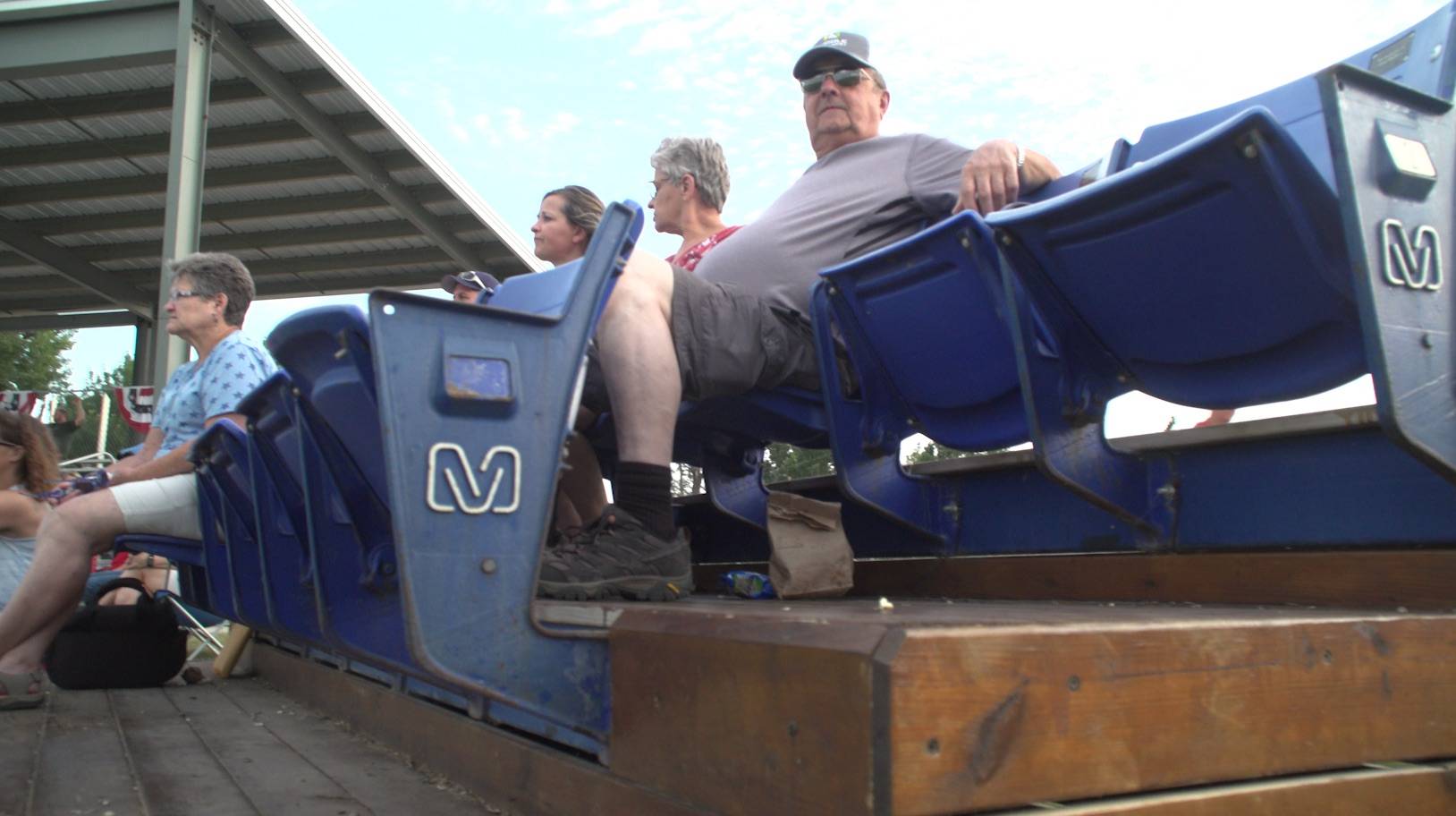 Hubert H. Humphrey Metrodome bleacher seats