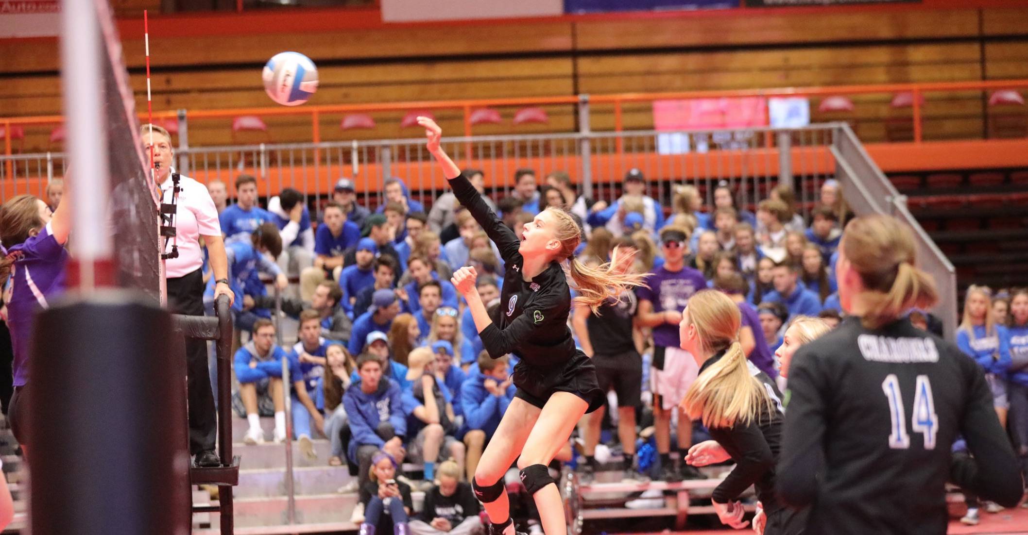 high school volleyball players