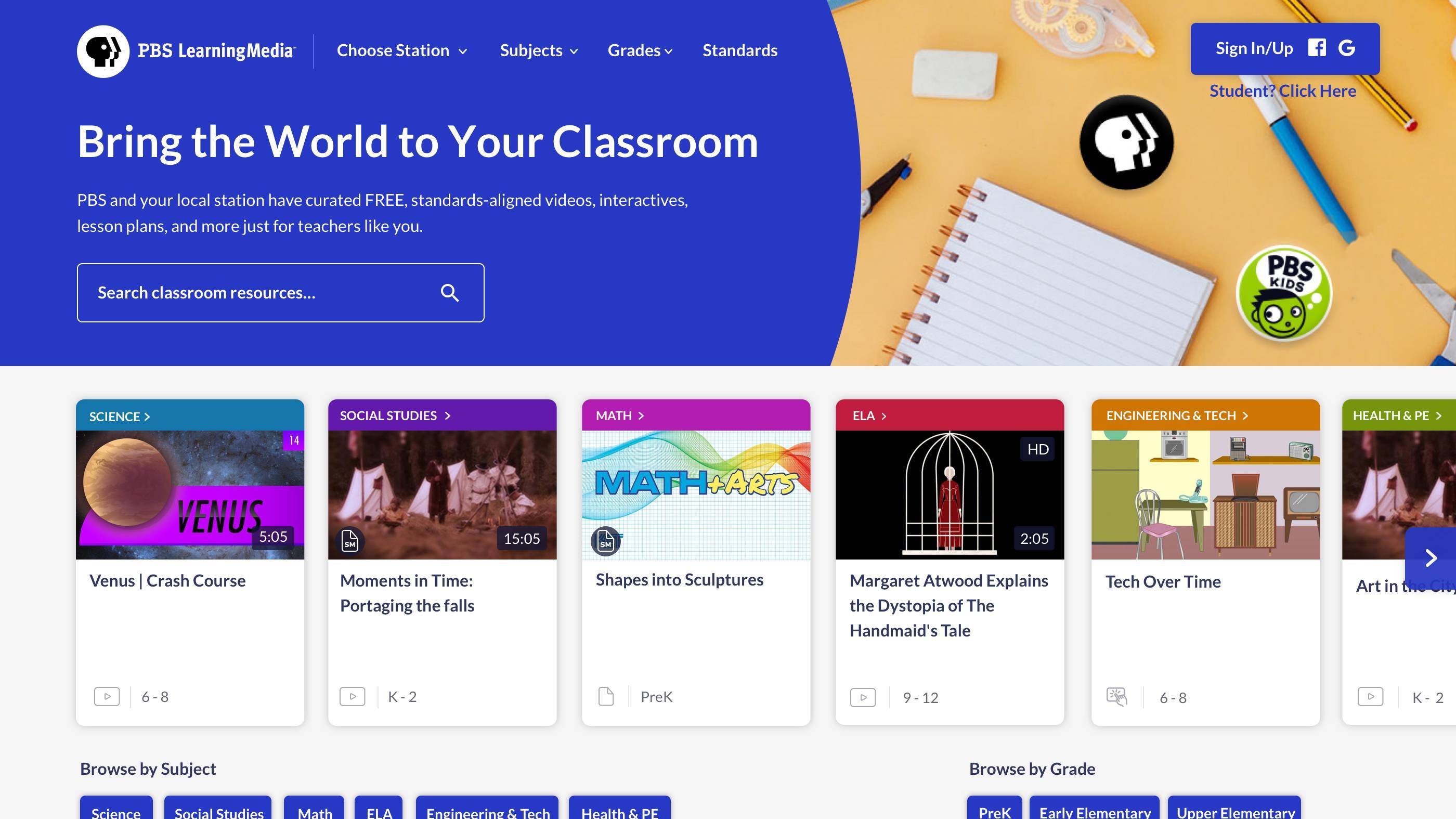 Bring the World to Your Classroom