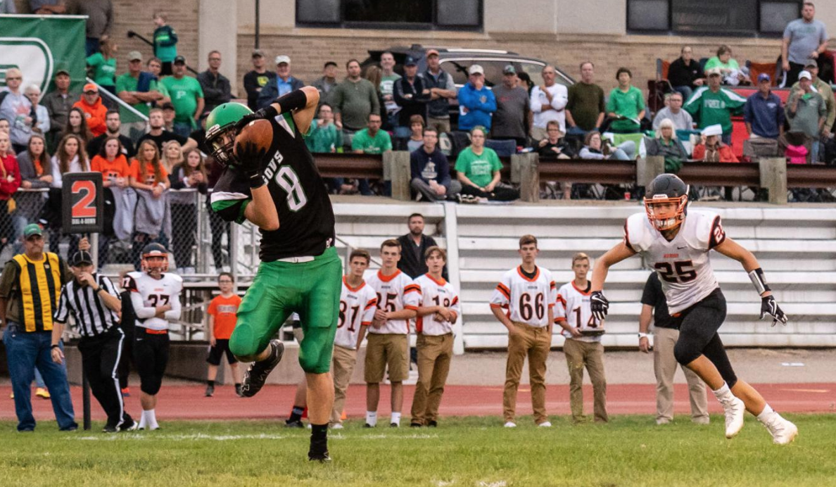High school football players
