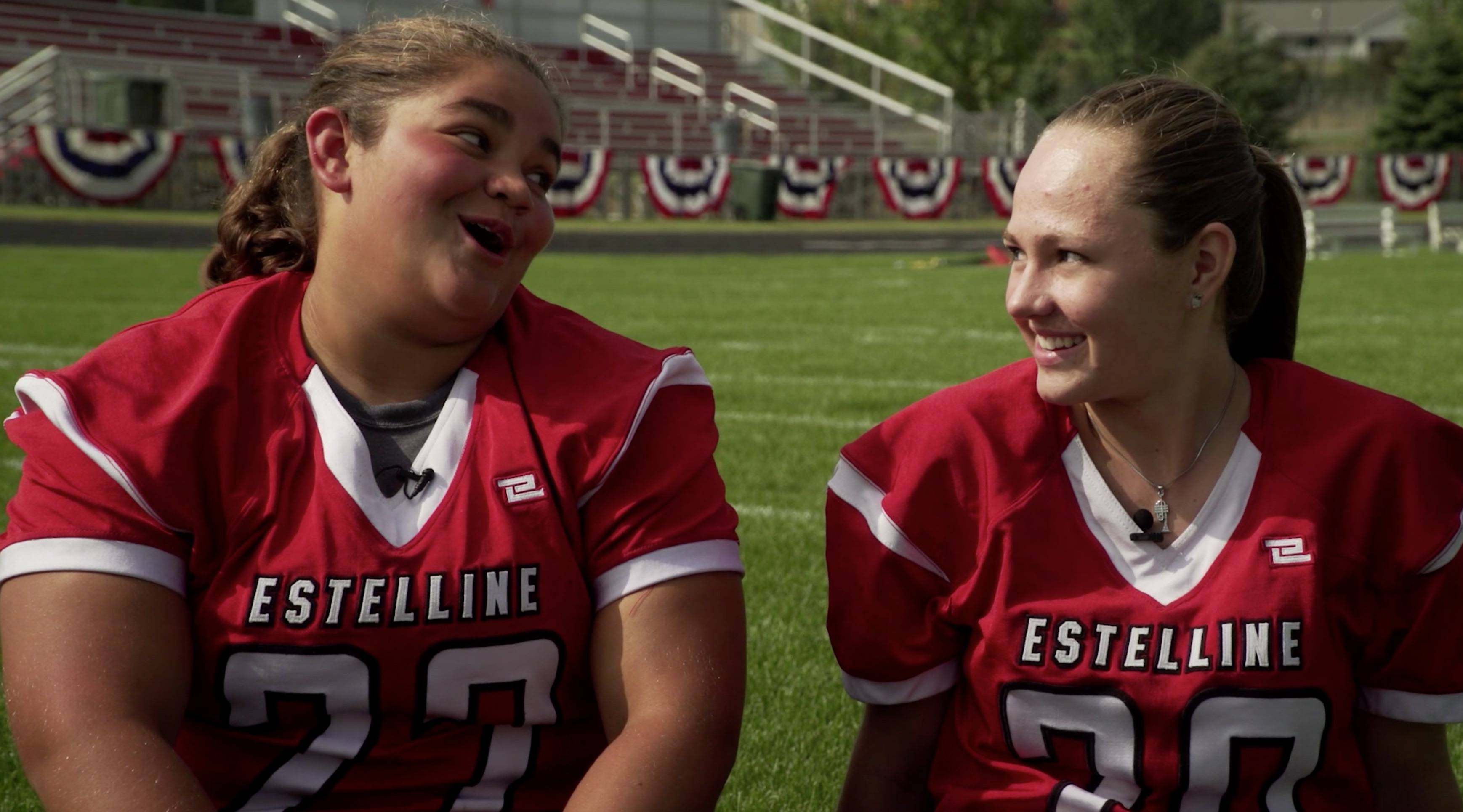 Estelline's Christine and Kaytlyn