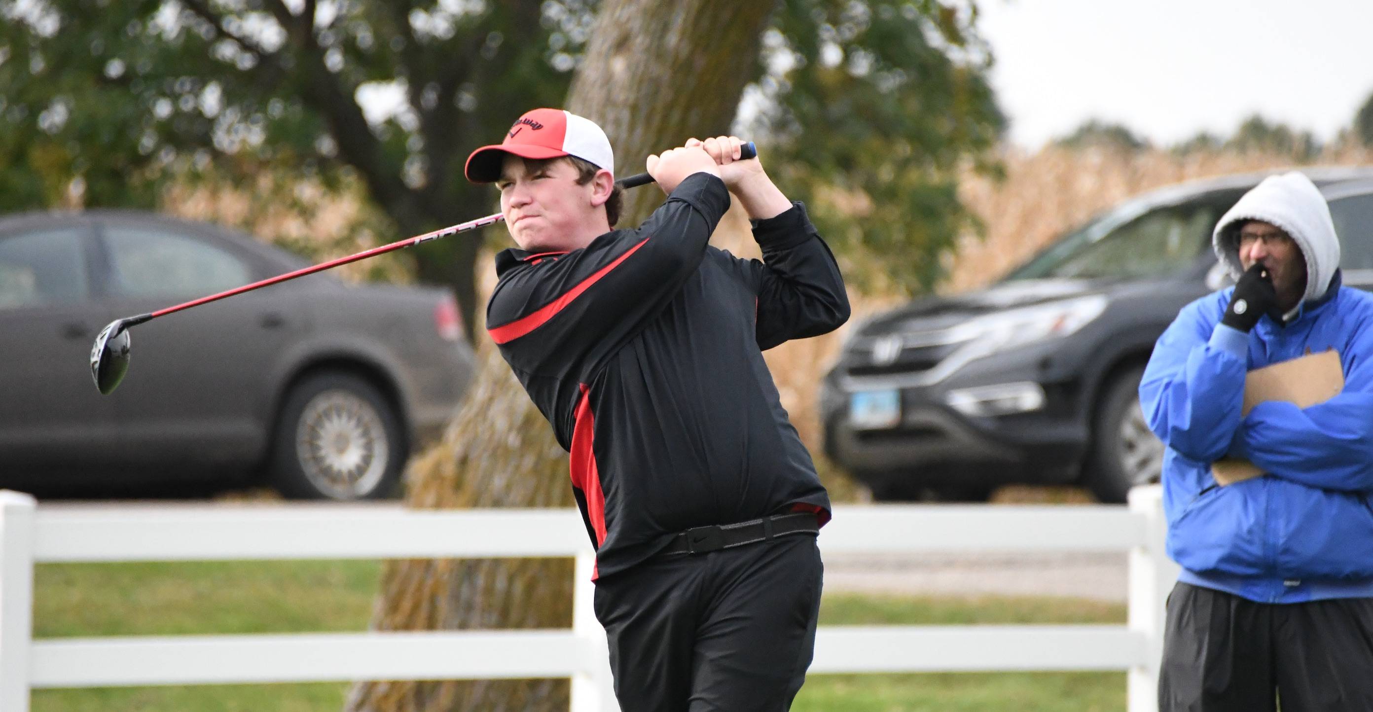 boy golfer