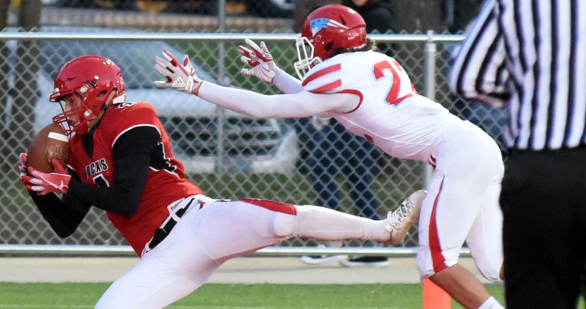High school football players