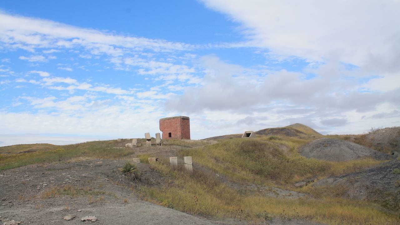 Ruins off I-90