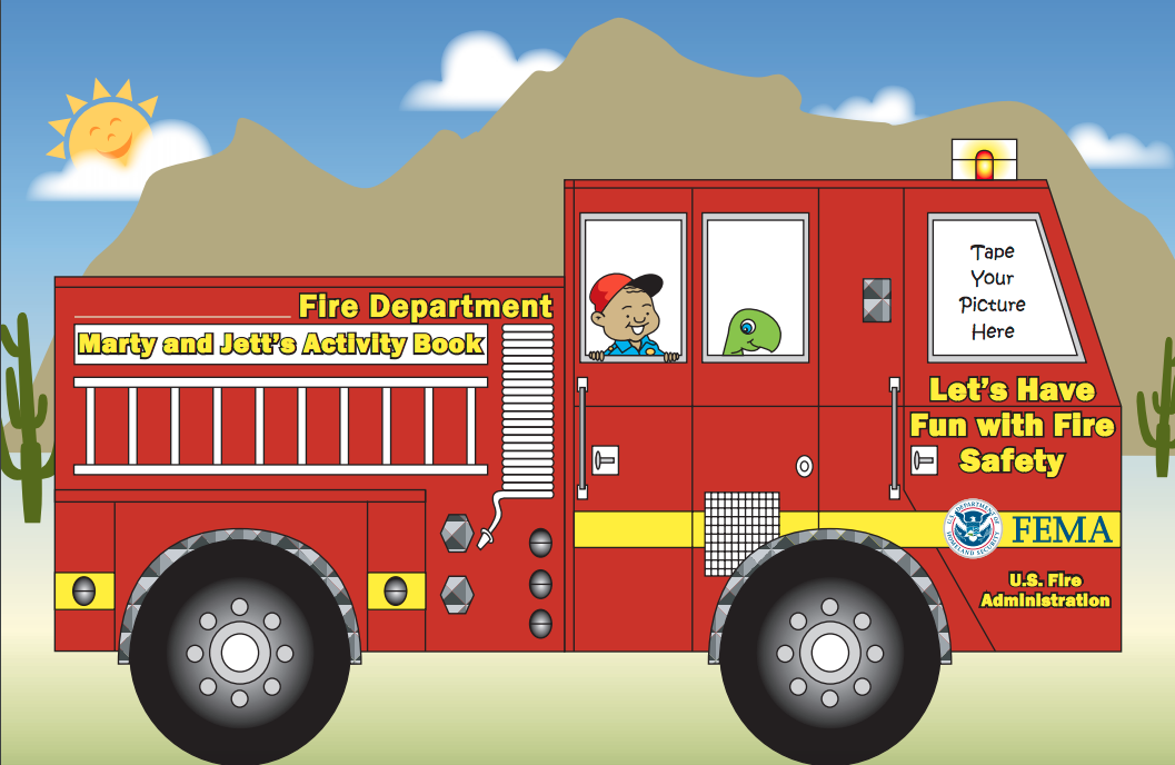 Marty and Jett's Activity Book