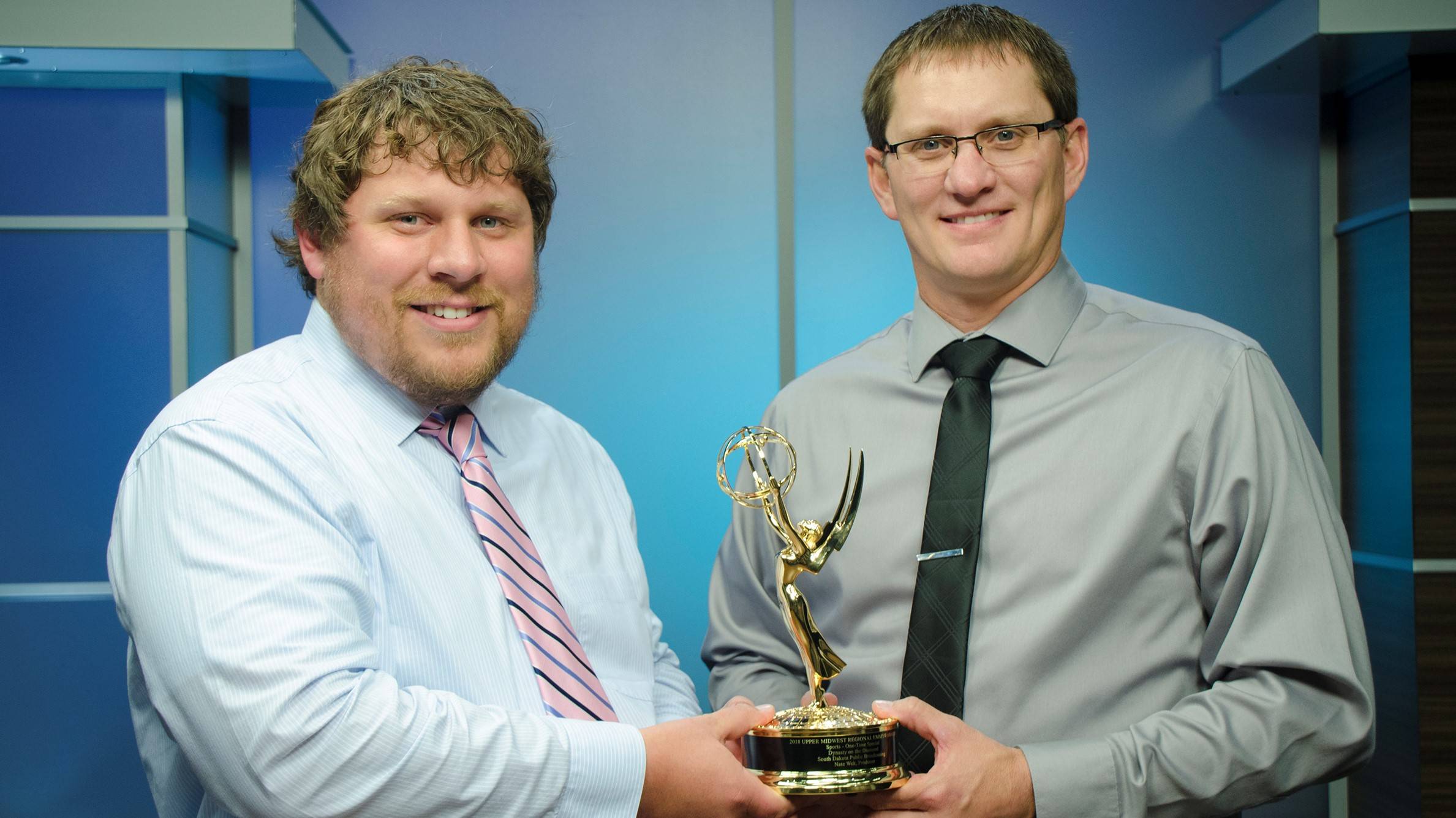 SDPB's Nate Wek at the 2018 Midwest Emmy® Gala.