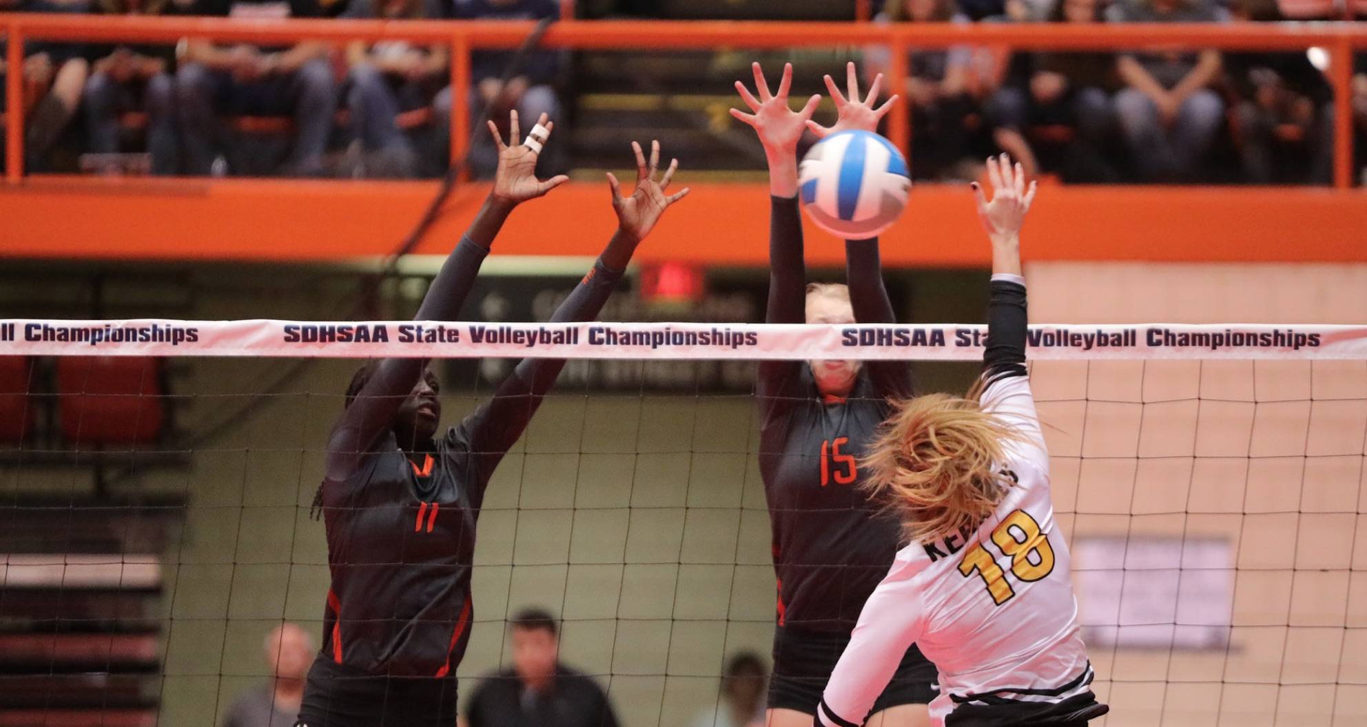 high school volleyball players