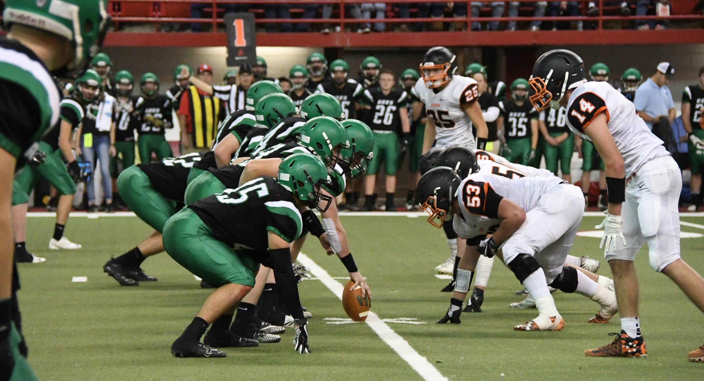 photo of Pierre football team playing