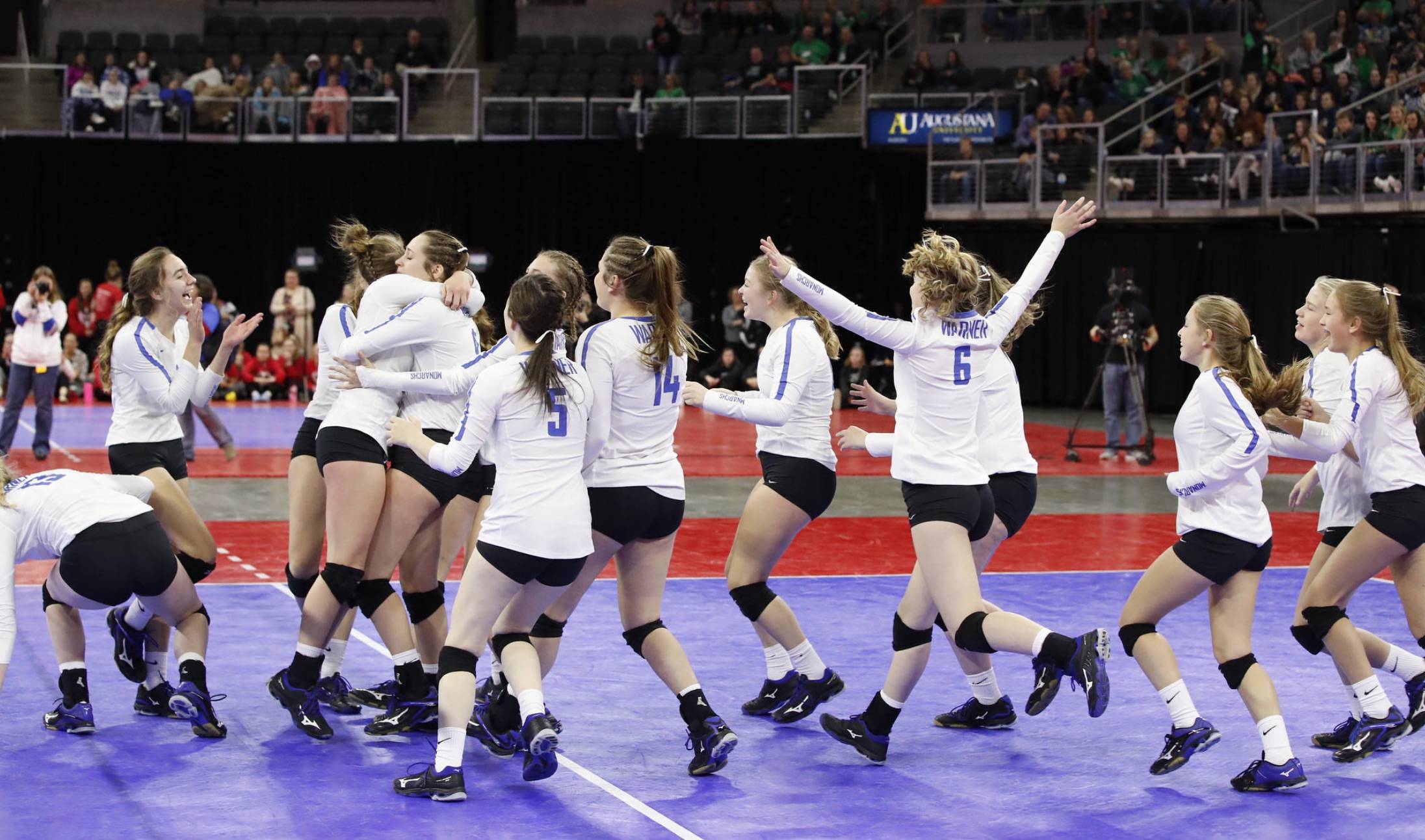 HS volleyball team