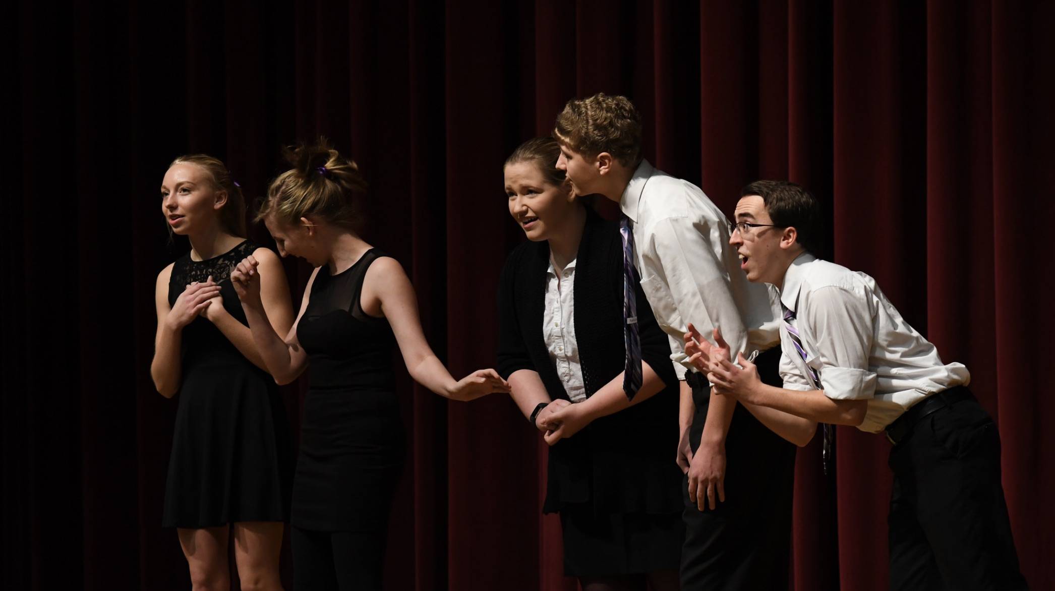 Students in Oral Interp