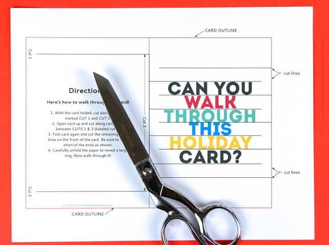 Can you walk through this holiday card?