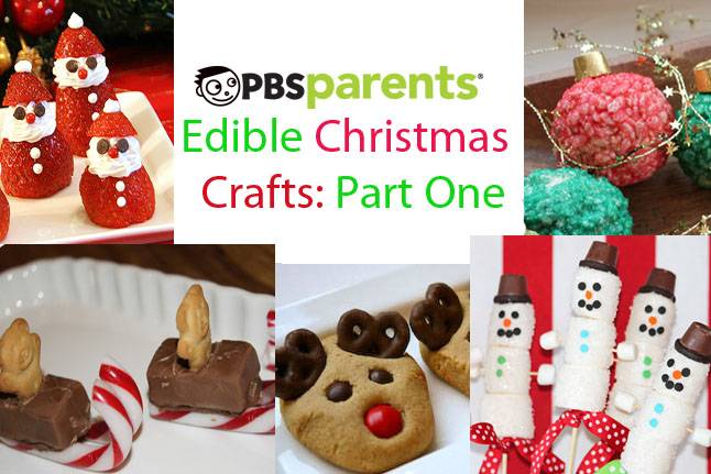 edible Christmas crafts