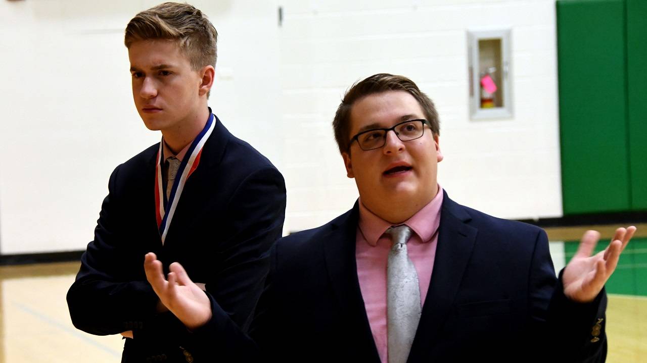 HS Oral Interpretation participants 