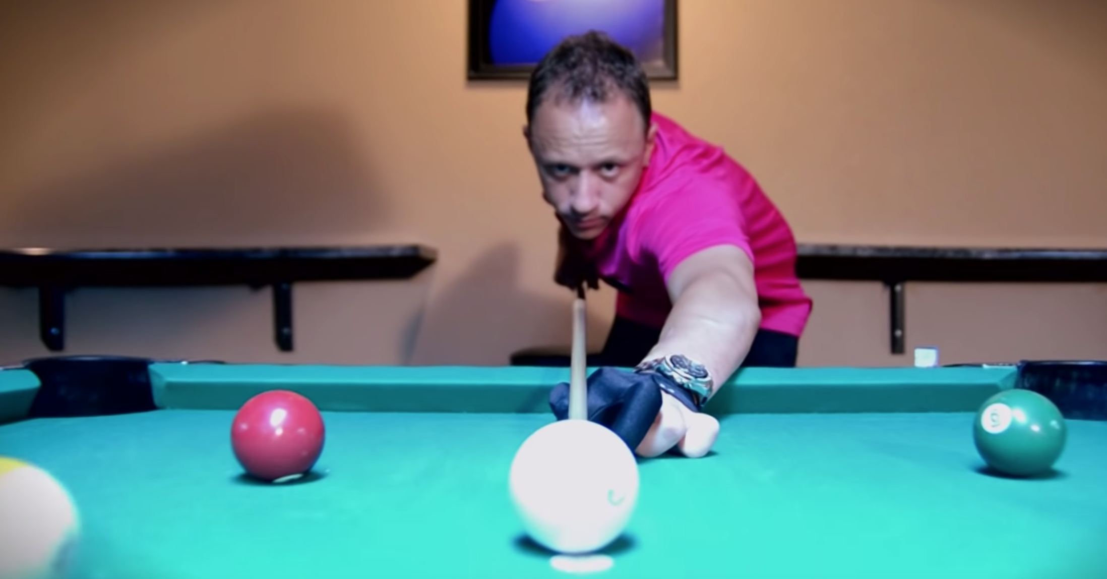 Pool player Shane Van Boening