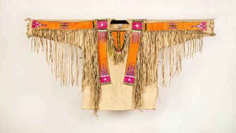 Decorated Native American shirt