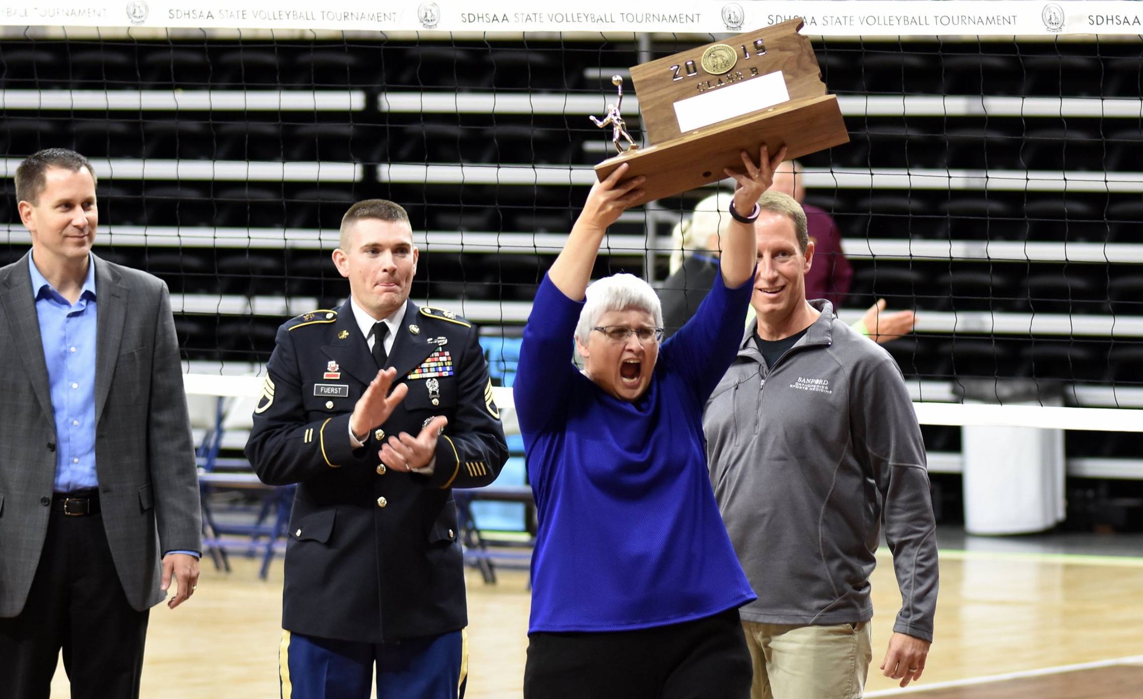Head coach Jill Christensen