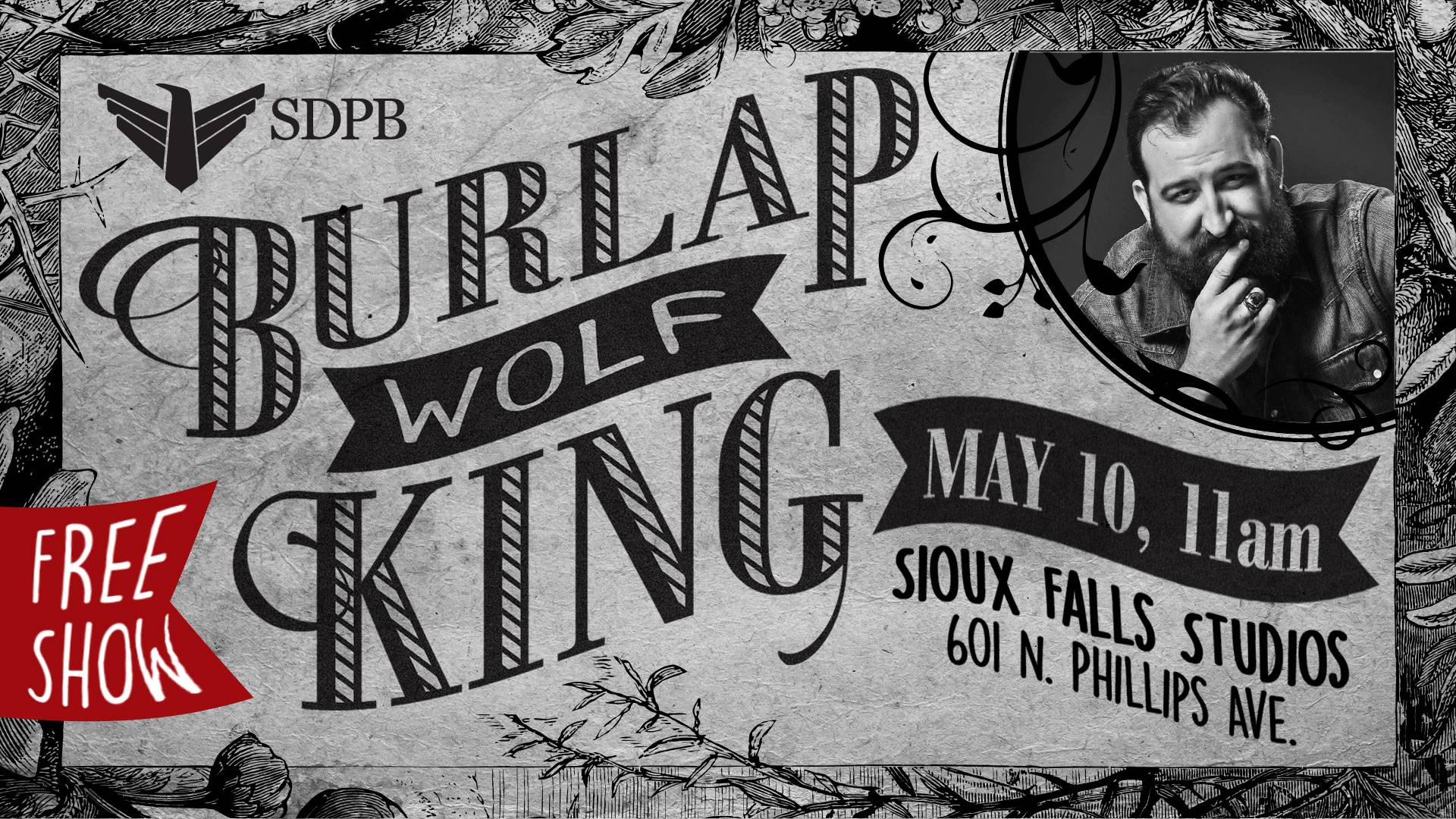 Burlap Wolf King