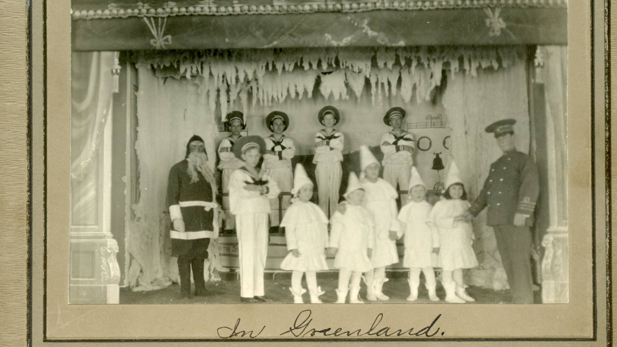 Children at Redfield facility present Christmas program.