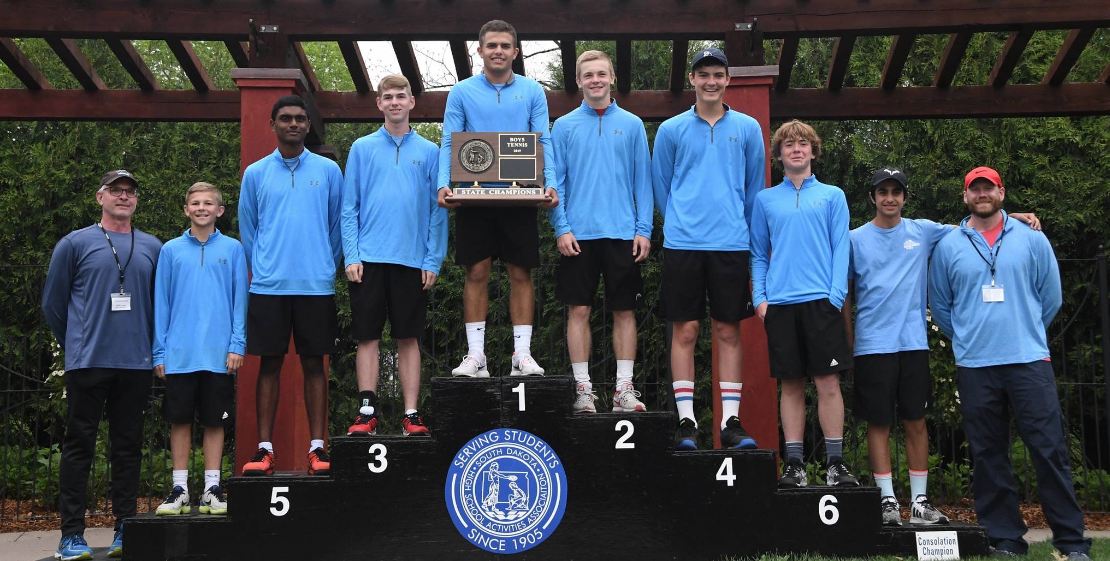 Sioux Falls Lincoln boys tennis team
