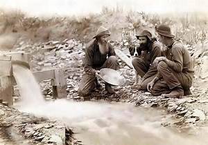 Gold miners in the Black Hills