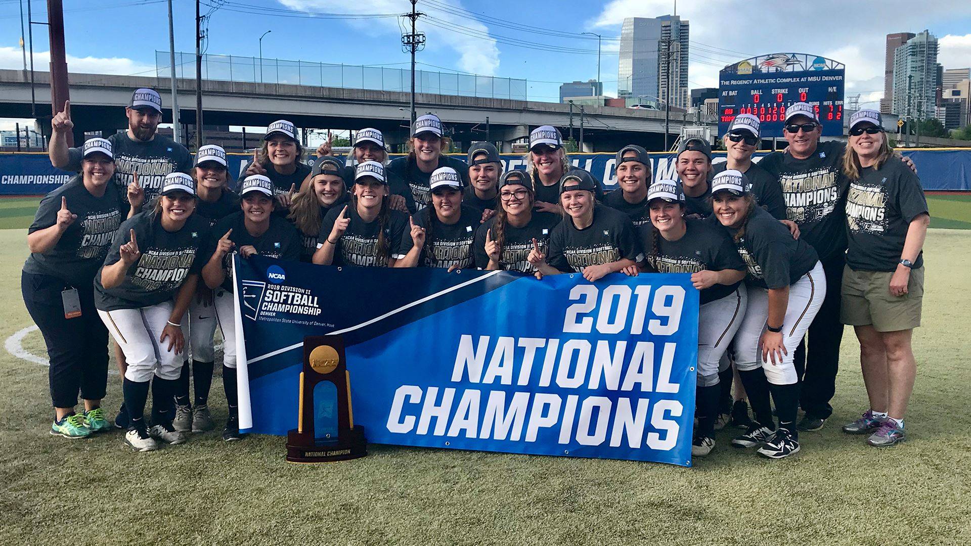Augustana University National Softball Champions