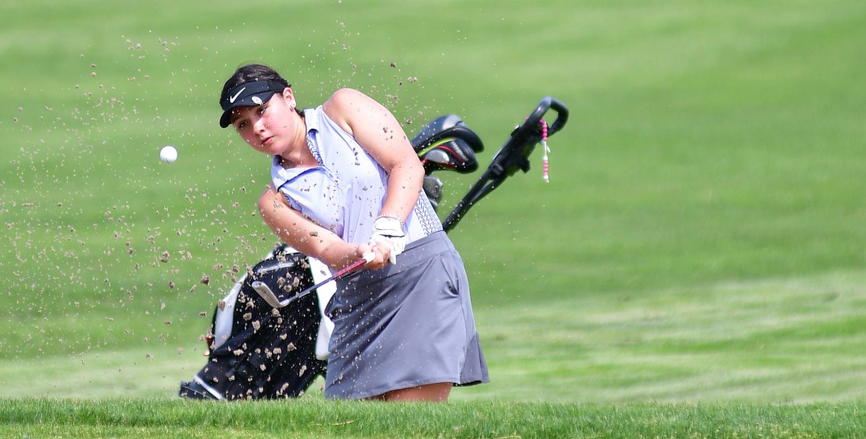 Girl golfer