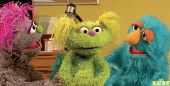 Characters from Sesame Street