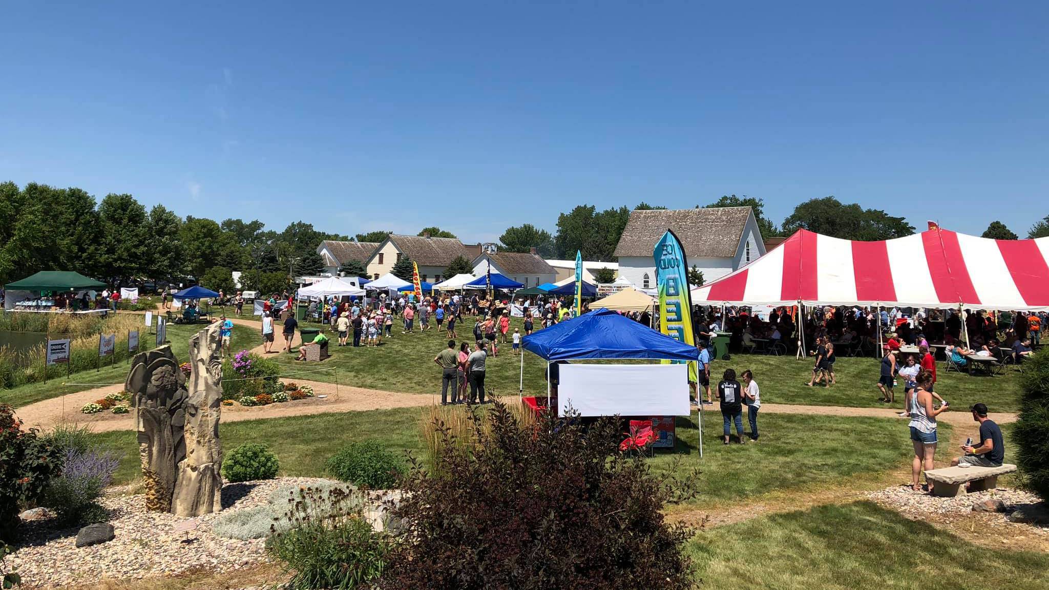 Chislic festival in Freeman South Dakota