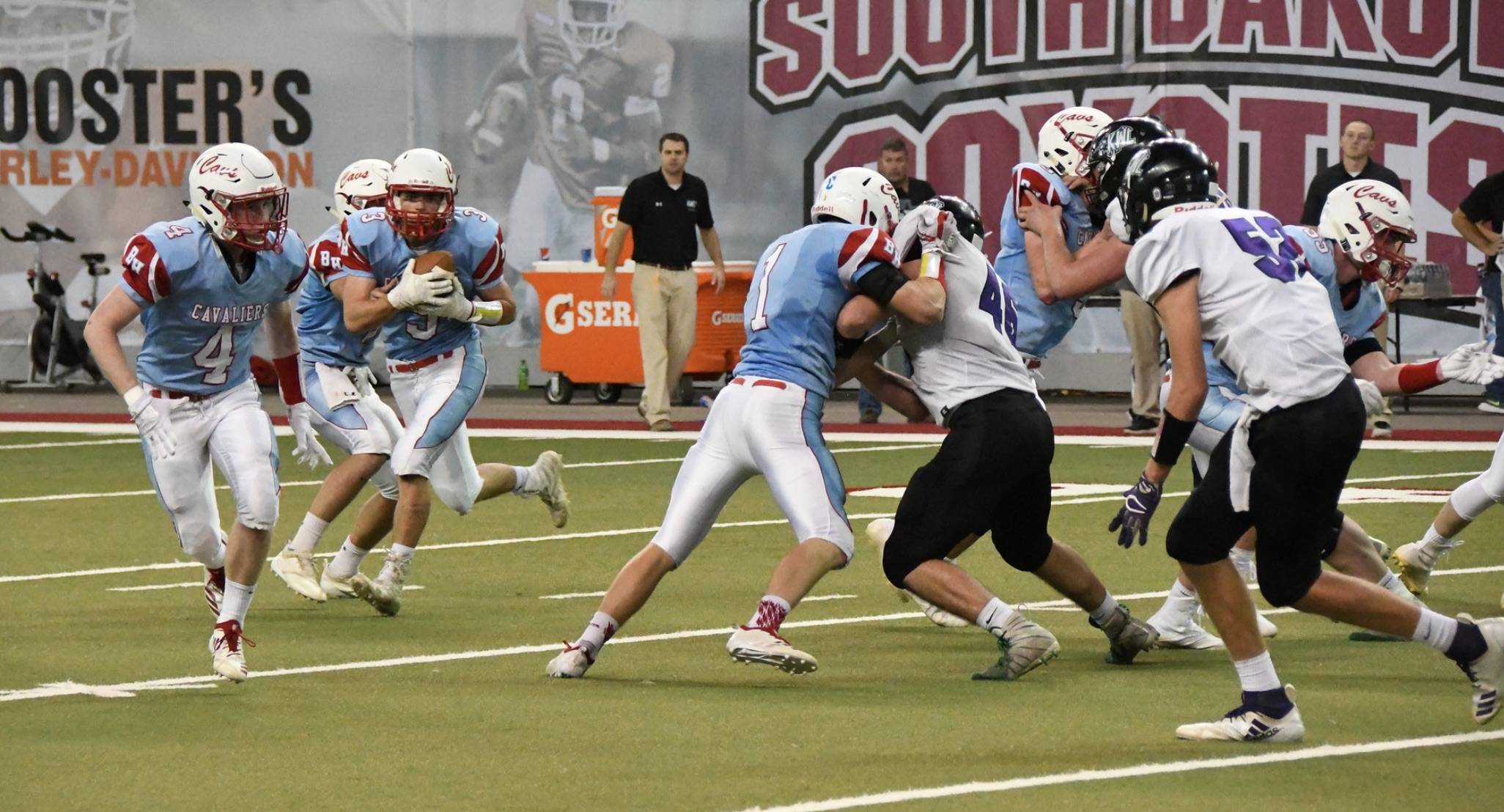 HS football players