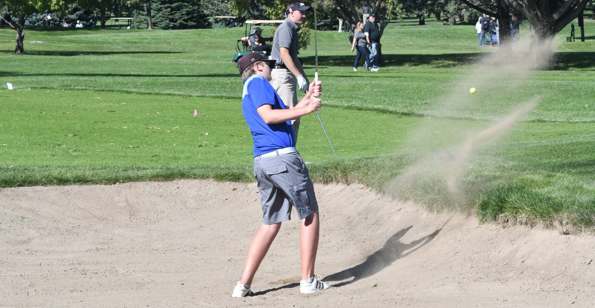 boy golfer