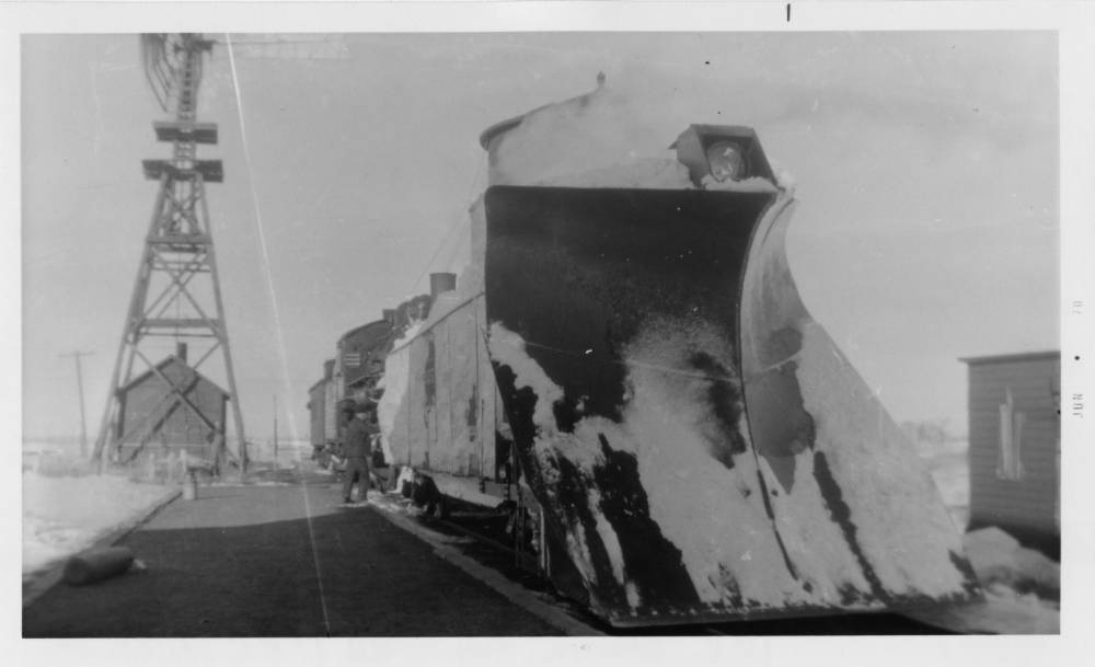 Image - Chicago and Northwestern RR Snow Plow Train Herrick.jpg